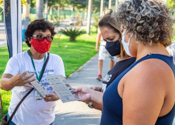 Educação ambiental leva tenda à Baronesa de Mesquita