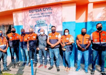 Defesa Civil de Mesquita recebe visita técnica de equipe de Japeri