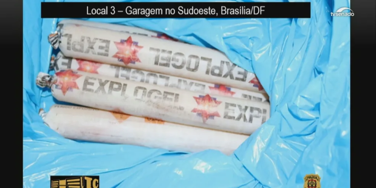 Perito diz a CPI que bomba colocada em caminhão no Aeroporto de Brasília é usada para romper rochas