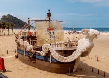 One Piece em Copacabana? Público pode visitar navio em ação da Netflix