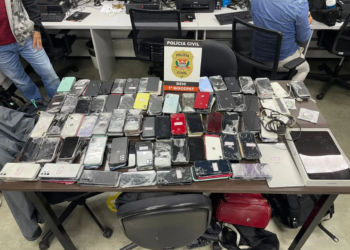 Estrangeiro é preso com 312 celulares em local conhecido como ‘ninho’ de aparelhos roubados, na Cracolândia, no Centro de SP