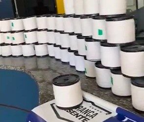 Homem é detido transportando 150 carretéis de linha chilena na Baixada Fluminense