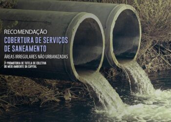 MPRJ recomenda que Município do Rio, Estado e concessionárias garantam a cobertura de serviços de saneamento em áreas irregulares não urbanizadas