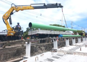 Concluída mais uma etapa do pacote de obras da Rio+Saneamento na Reta de Piranema, em Itaguaí
