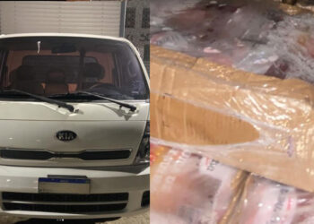 PM recupera carga roubada de laticínios em Belford Roxo