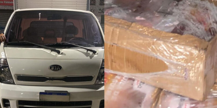 PM recupera carga roubada de laticínios em Belford Roxo