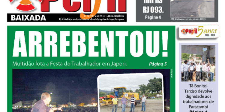 EDIÇÃO Atualizada – Jornal Perfil Baixada Ano V – Número 4