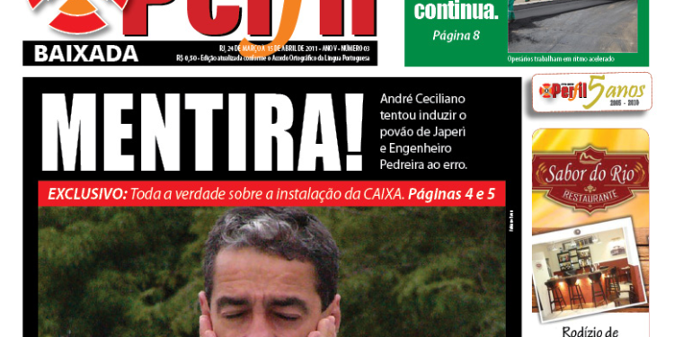 EDIÇÃO Atualizada – Jornal Perfil Baixada Ano V – Número 3