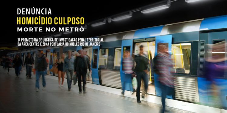 MPRJ denuncia quatro funcionários do MetrôRio por morte de passageiro arrastado por composição