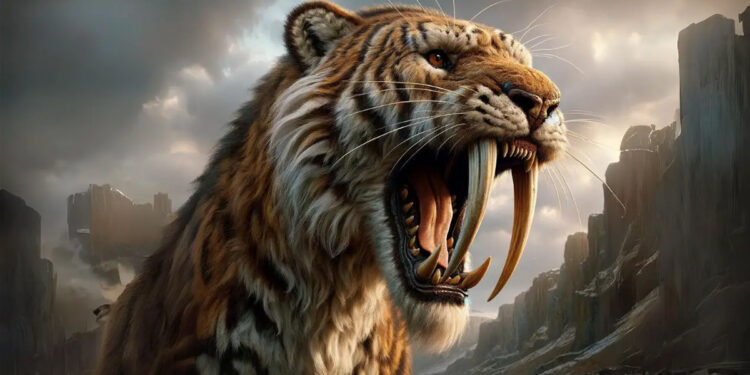 Pesquisadores da Argentina descobrem fragmentos ósseos de um tigre dentes-de-sabre.