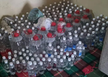 Polícia Militar descobre em Inhaúma, Zona Norte do Rio de Janeiro, água de poço sendo vendida como água mineral.