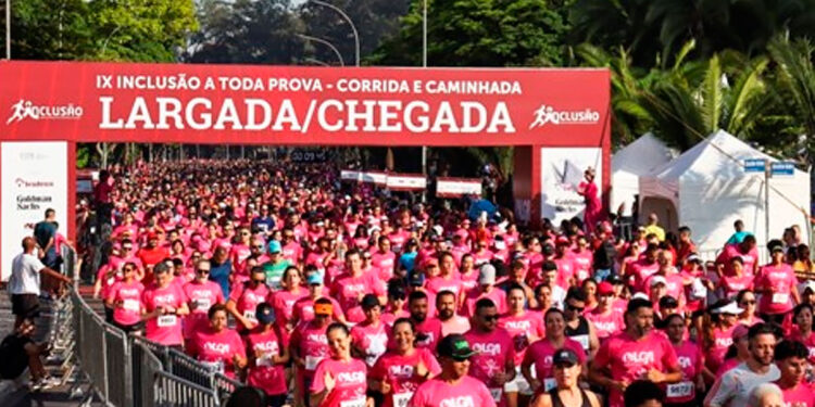 Rio de Janeiro recebe a primeira Corrida e Caminhada pela Inclusão na Páscoa.
