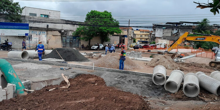 Avanço nas obras de drenagem e infraestrutura em Duque de Caxias.
