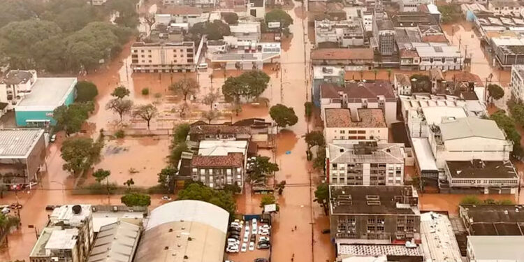 Número de mortos e desaparecidos aumenta devido às chuvas no rio grande do sul.