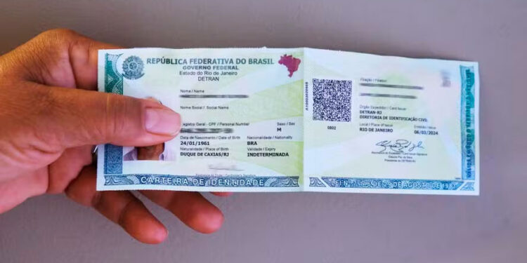 O Detran.RJ vai emitir o novo modelo de Carteira de Identidade Nacional para todas as idades — Foto: Divulgação