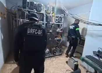 Central clandestina de criptomoedas consumia energia equivalente a 1.200 casas em Duque de Caxias