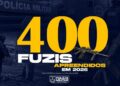 PMERJ alcança a marca de 400 fuzis apreendidos em 2026