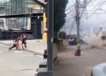 Granada é encontrada no telhado de creche na Zona Norte do Rio