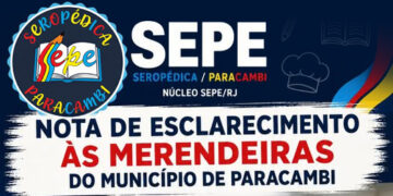 SEPE cobra reforço de merendeiras e Educação de Paracambi anuncia realocação de profissionais