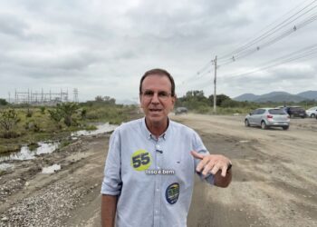 Paes promete concluir obras da Reta de Piranema em Itaguaí