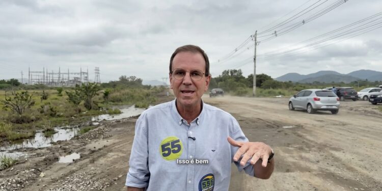 Paes promete concluir obras da Reta de Piranema em Itaguaí